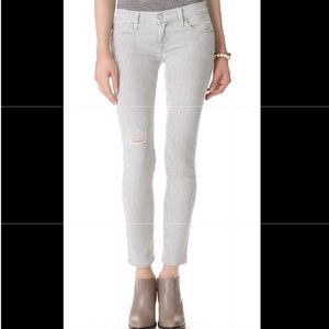 Textile Elizabeth and James Striped Skinny Denim
